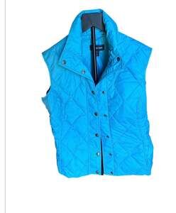 Lands' End blue puffer vest size 2-4p